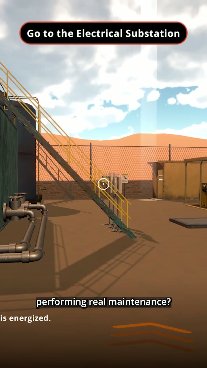 LOTO — lock out the discharge valve